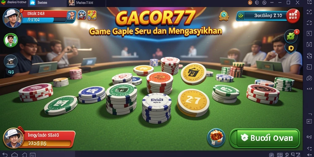 Tampilan gameplay GACOR77 yang seru dan menarik.