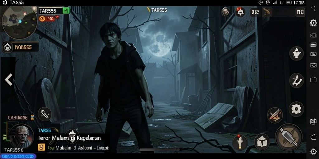 TAR555 - Menampilkan momen mencekam dalam gameplay Horror yang mendebarkan.